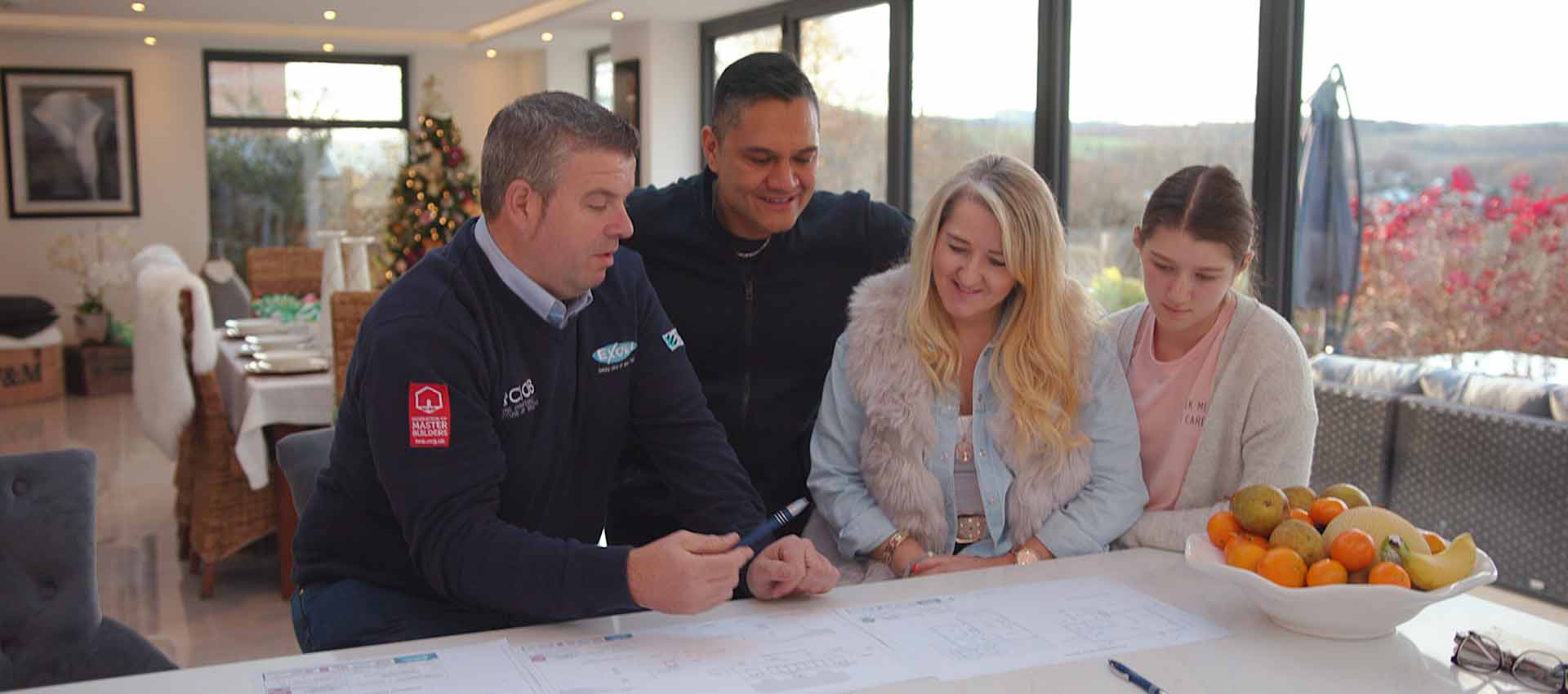 Excel-Design-a-Kitchen family meeting, planning renovation, Excel Home Design,