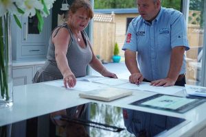 Client Meeting, Russell, Excel Home Design,