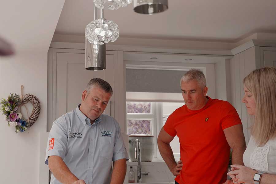 Excel Home Design, Meadow View, Design Meeting, Clients